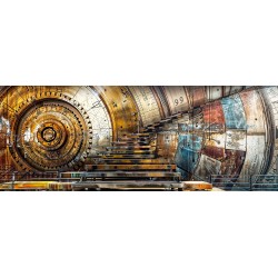 Coffre fort - Collection Spirales (Impression Aluminium 105x40cm)